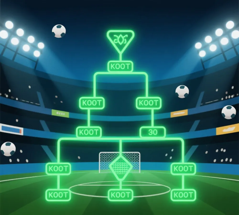 世界杯淘汰赛阶段示意图